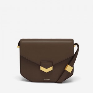 Dámské Crossbody Kabelky DeMellier The London Béžový | CZ-15947029