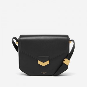 Dámské Crossbody Kabelky DeMellier The London Černé | CZ-63409259