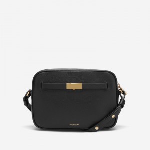 Dámské Crossbody Kabelky DeMellier The New York Černé | CZ-57320949