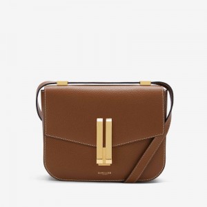 Dámské Crossbody Kabelky DeMellier The Vancouver Hnědé | CZ-64950819