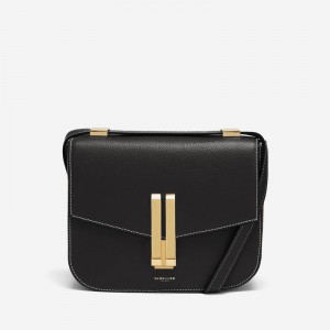 Dámské Crossbody Kabelky DeMellier The Vancouver Černé | CZ-31750469