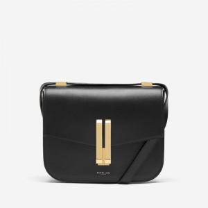 Dámské Crossbody Kabelky DeMellier The Vancouver Veganské Černé | CZ-93412759