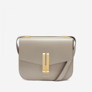 Dámské Crossbody Kabelky DeMellier The Vancouver Šedé Hnědé | CZ-52618349