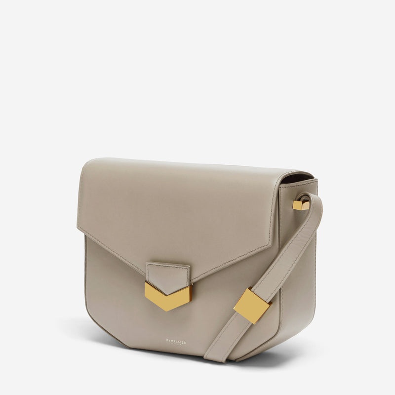 Dámské Crossbody Kabelky DeMellier The London Šedé Hnědé | CZ-59840219