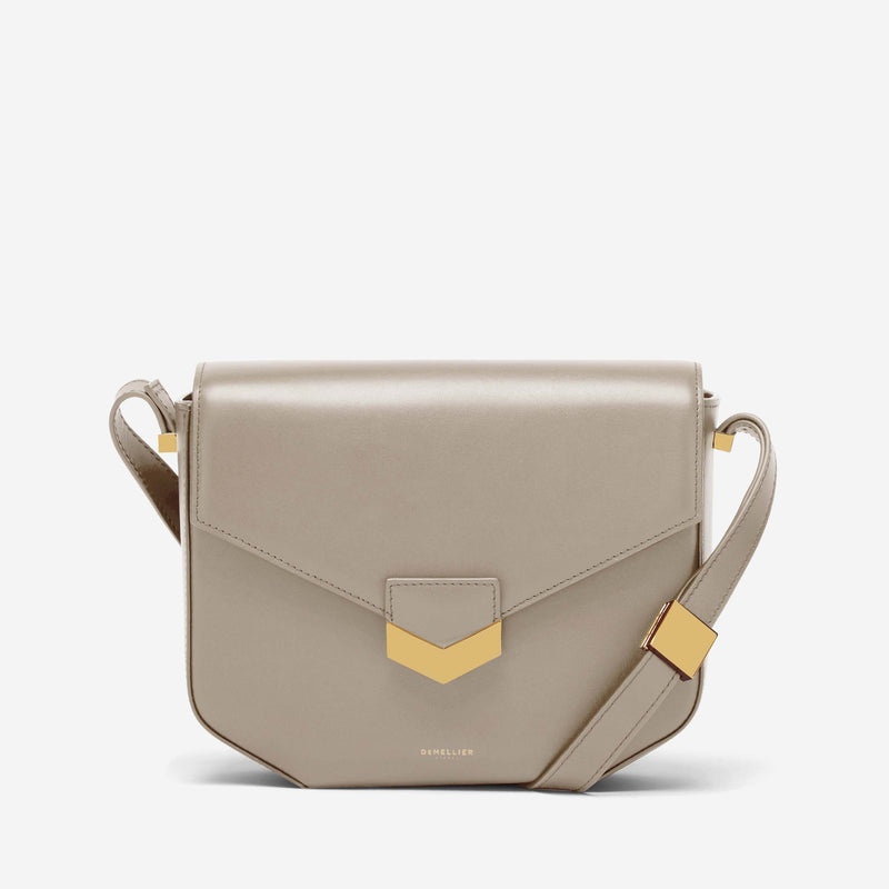 Dámské Crossbody Kabelky DeMellier The London Šedé Hnědé | CZ-59840219