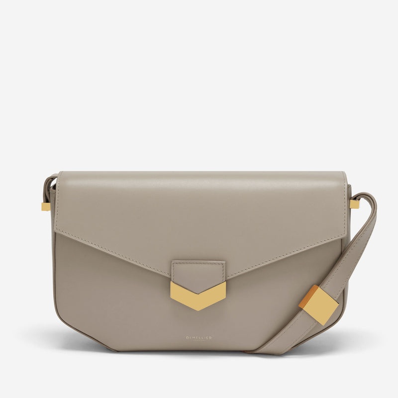 Dámské Crossbody Kabelky DeMellier The Midi London Šedé Hnědé | CZ-36195849