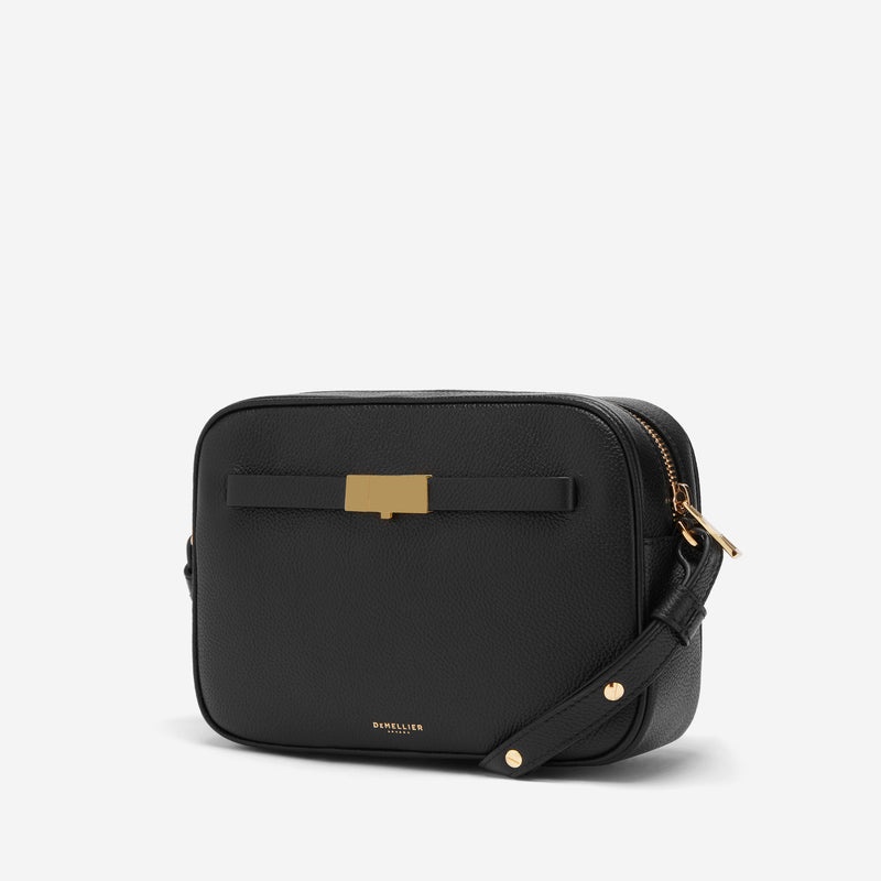 Dámské Crossbody Kabelky DeMellier The New York Černé | CZ-57320949