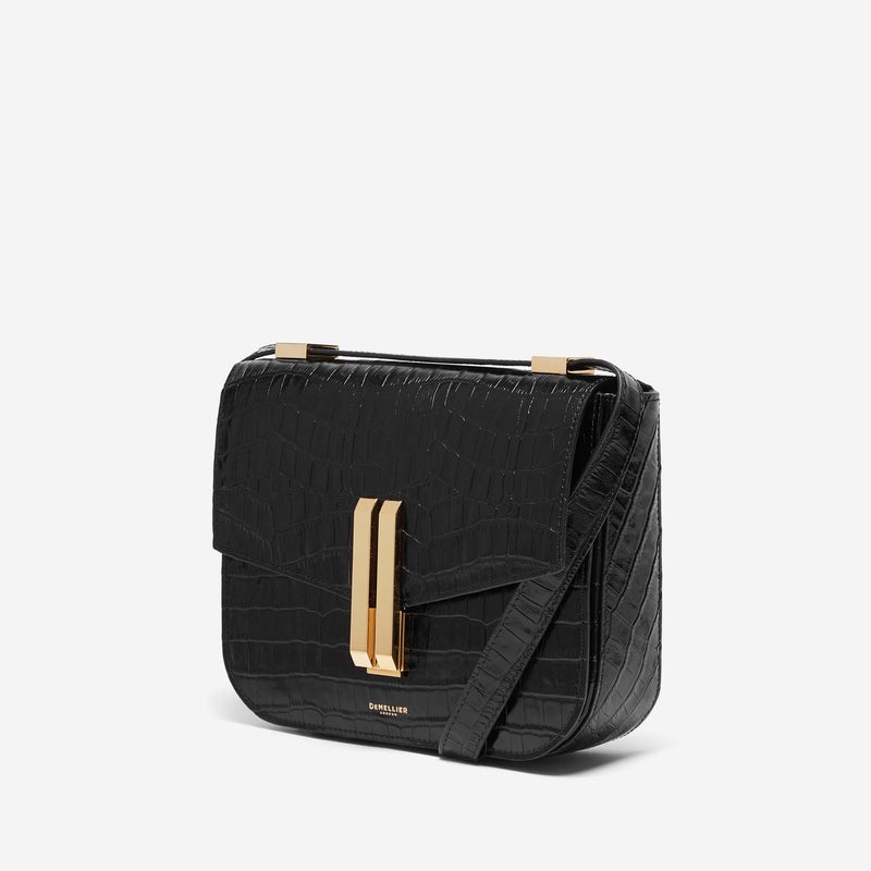 Dámské Crossbody Kabelky DeMellier The Vancouver Černé | CZ-04385619