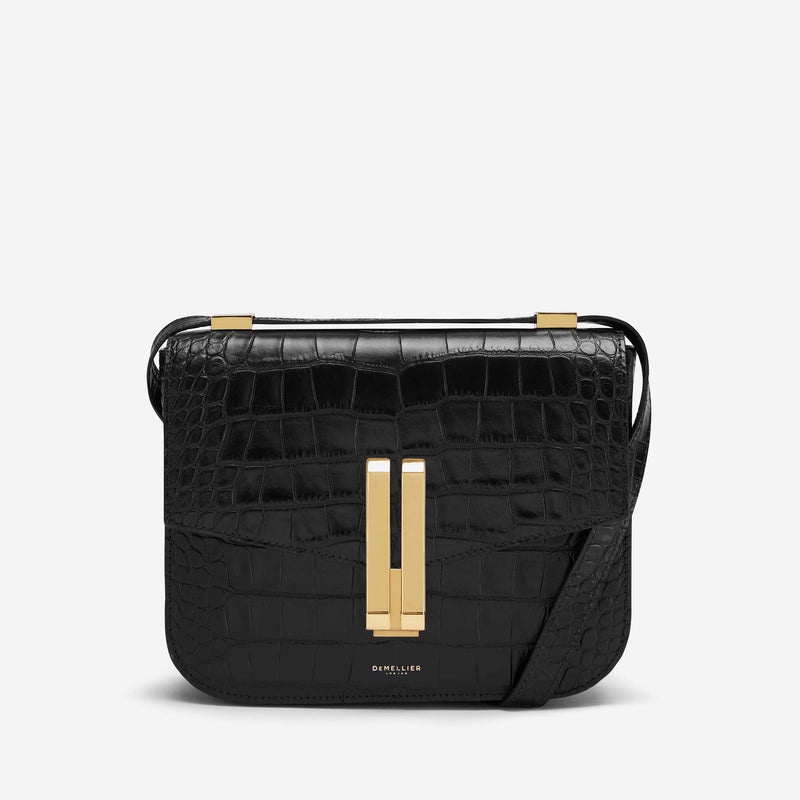 Dámské Crossbody Kabelky DeMellier The Vancouver Černé | CZ-04385619